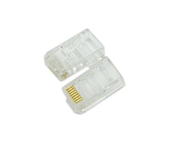 【6類非屏（píng）蔽水晶頭】清華同方ROTA綜合（hé）布線-6類非屏（píng）蔽RJ45水晶頭HCT6-RJ45