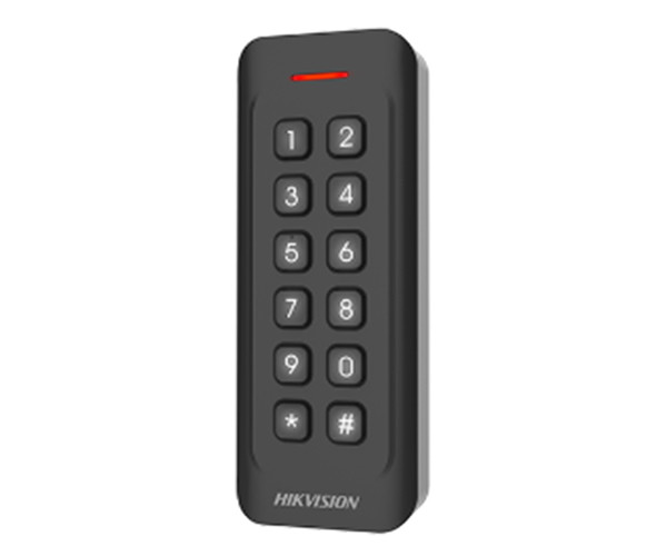 【海康威視IC密碼門禁讀卡器（qì）】海康威視HIKVISION數字鍵（jiàn）盤門禁IC讀卡器DS-K1802MK