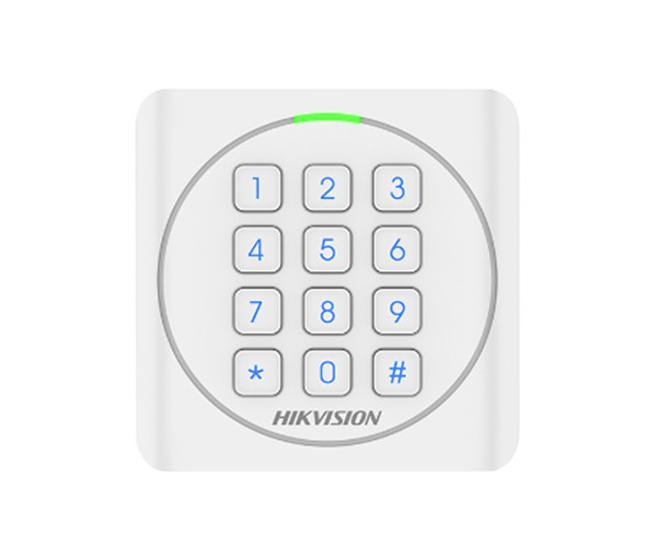 【海康威視IC密碼門禁讀卡器】海康威視（shì）HIKVISION數字鍵盤門禁IC讀卡器DS-K1801MK
