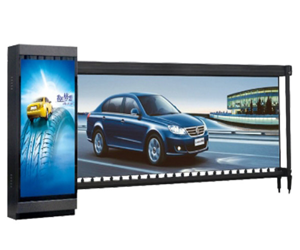 【海康威視廣告道閘】海康（kāng）威視HIKVISION擋車器廣告道（dào）閘NP-TMG4AG-DR(3.5米（mǐ）右向6秒)