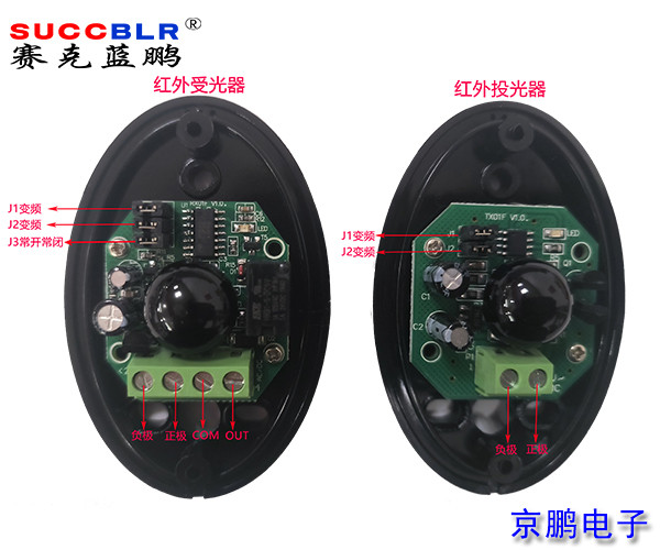 【門禁式定員（yuán）監控係統設（shè）備】賽克藍鵬SUCCBLR變頻單光束紅外對射SL-GS120BP